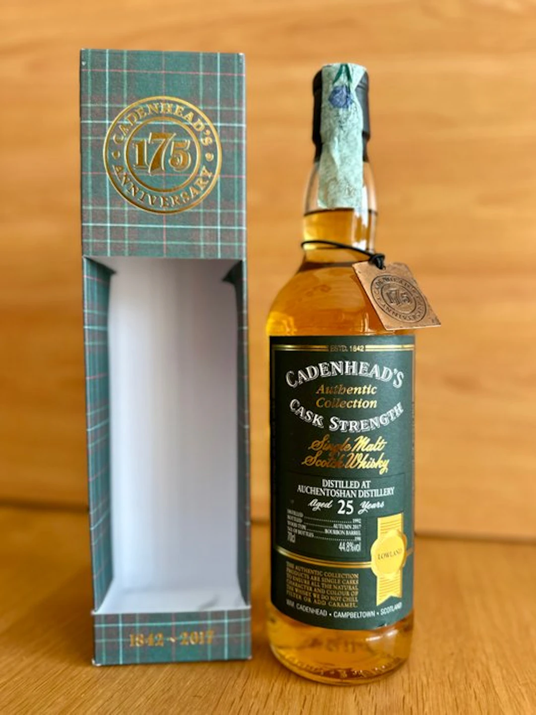 Auchentoshan 1992 25 years old Authentic Collection...