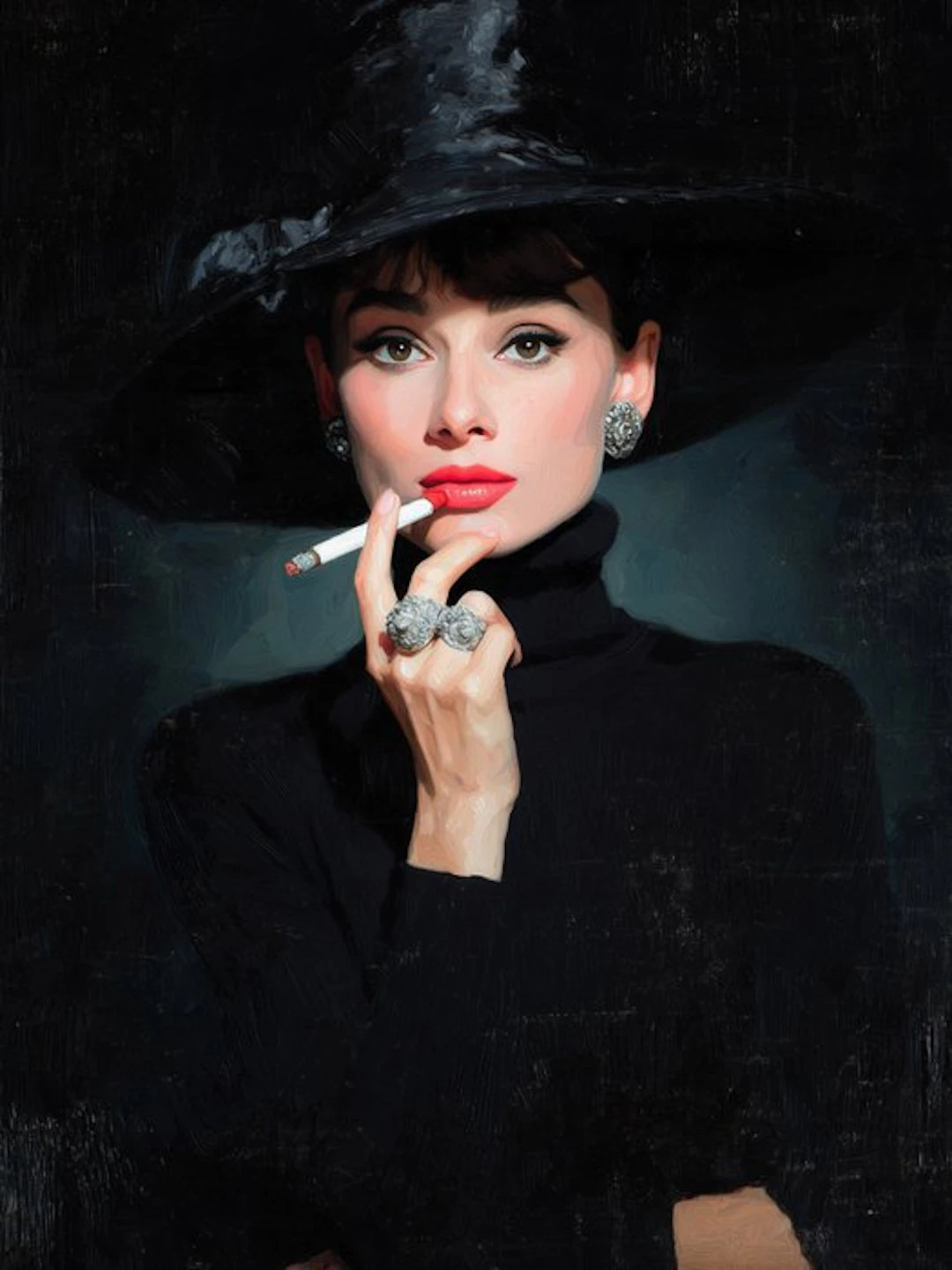 Art Perez Rolo - La dama de negro. Audrey