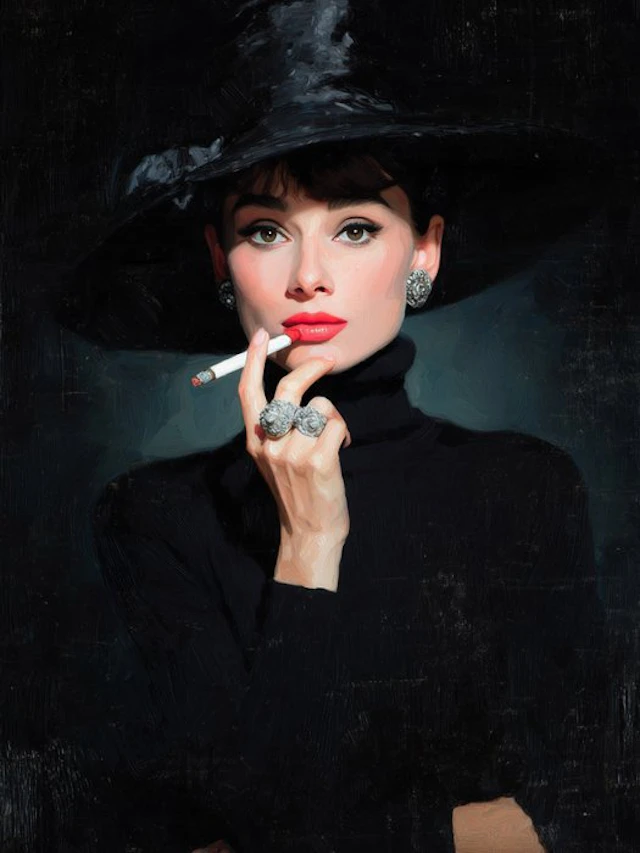 Art Perez Rolo - La dama de negro. Audrey