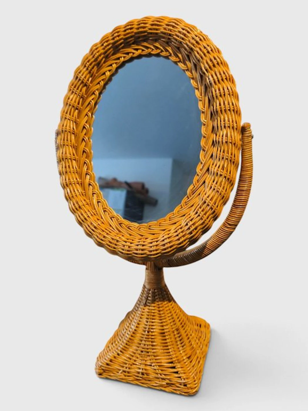 Table mirror - Rattan