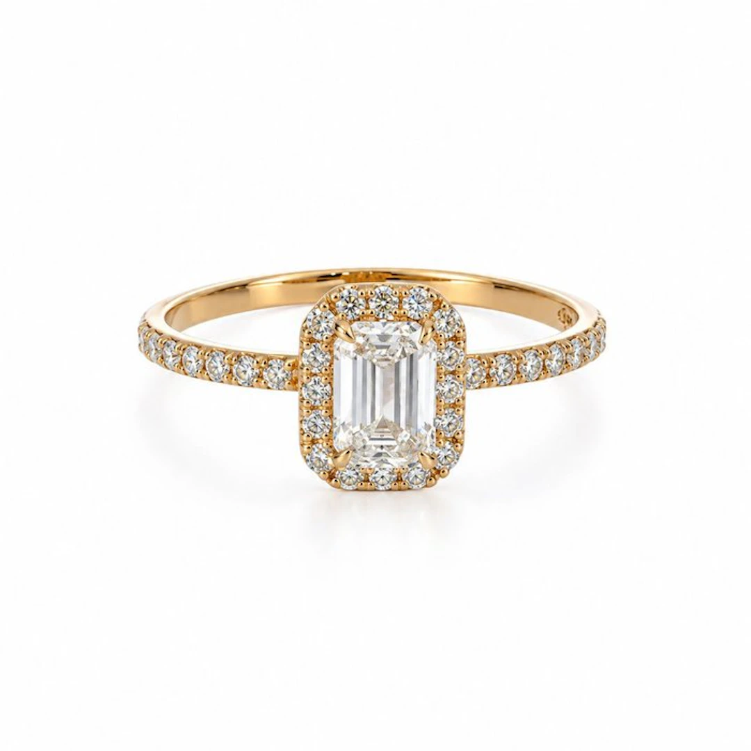 No reserve price - Ring - 14 kt
