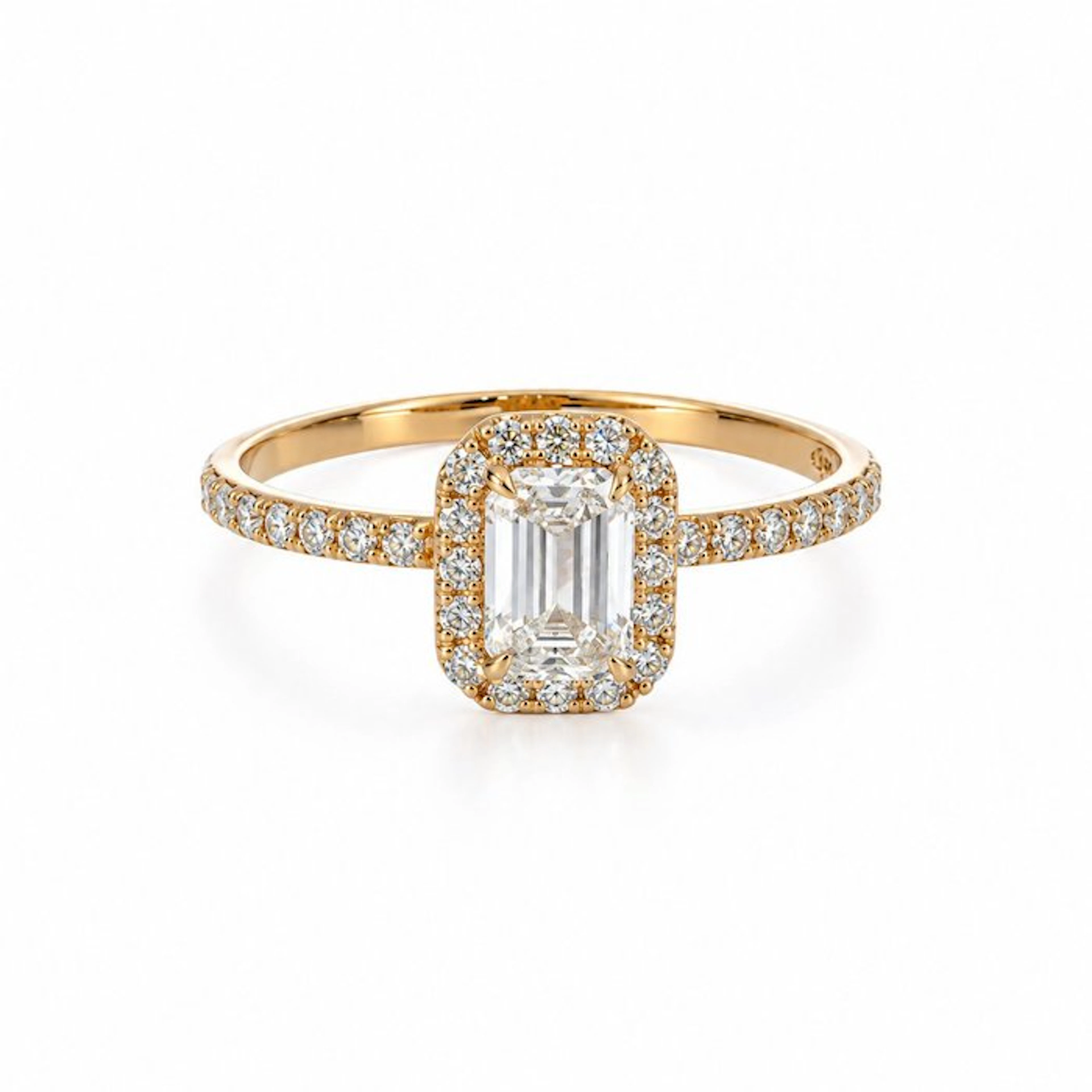 No reserve price - Ring - 14 kt