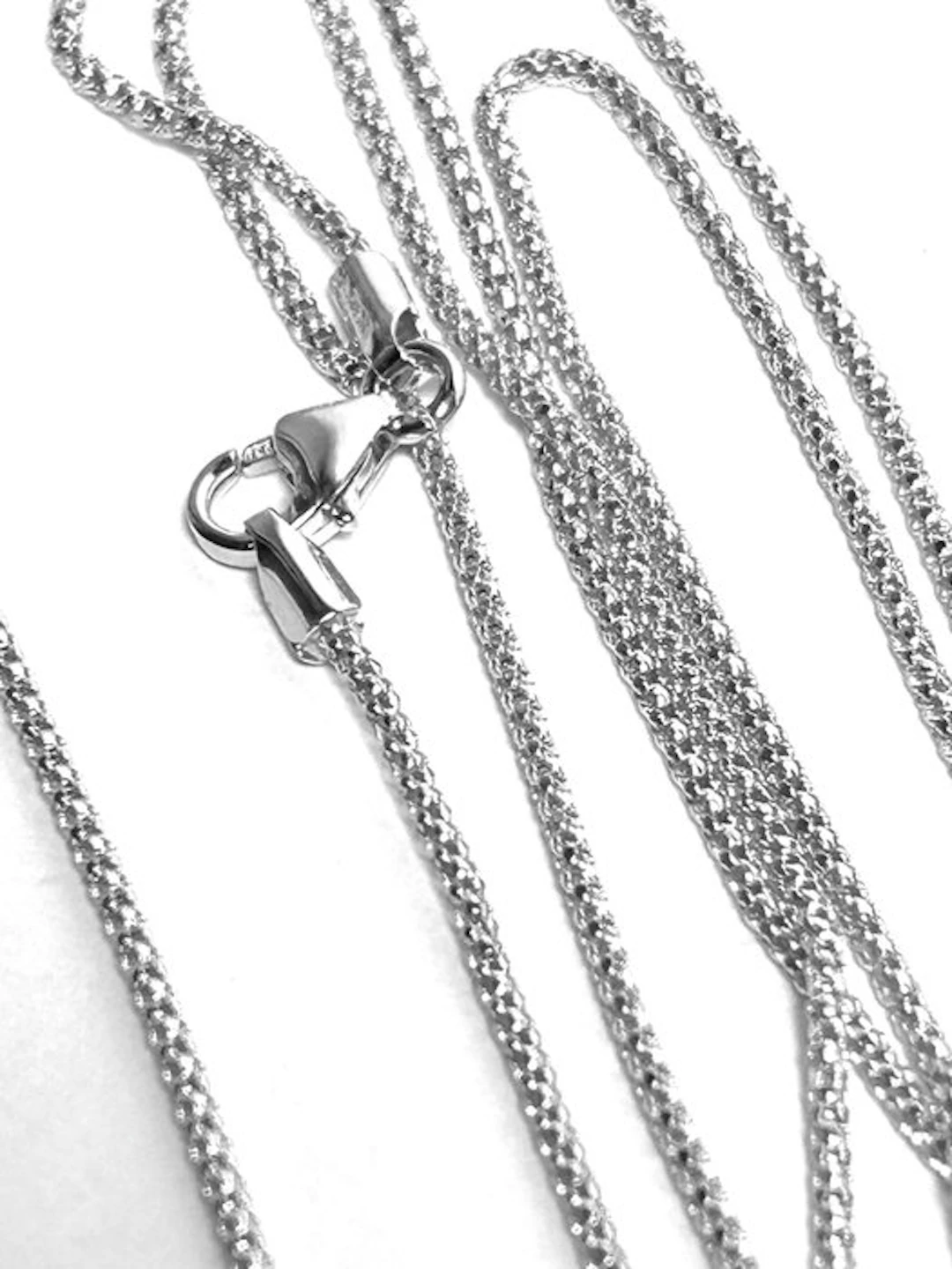 Necklace - 18 kt. White gold