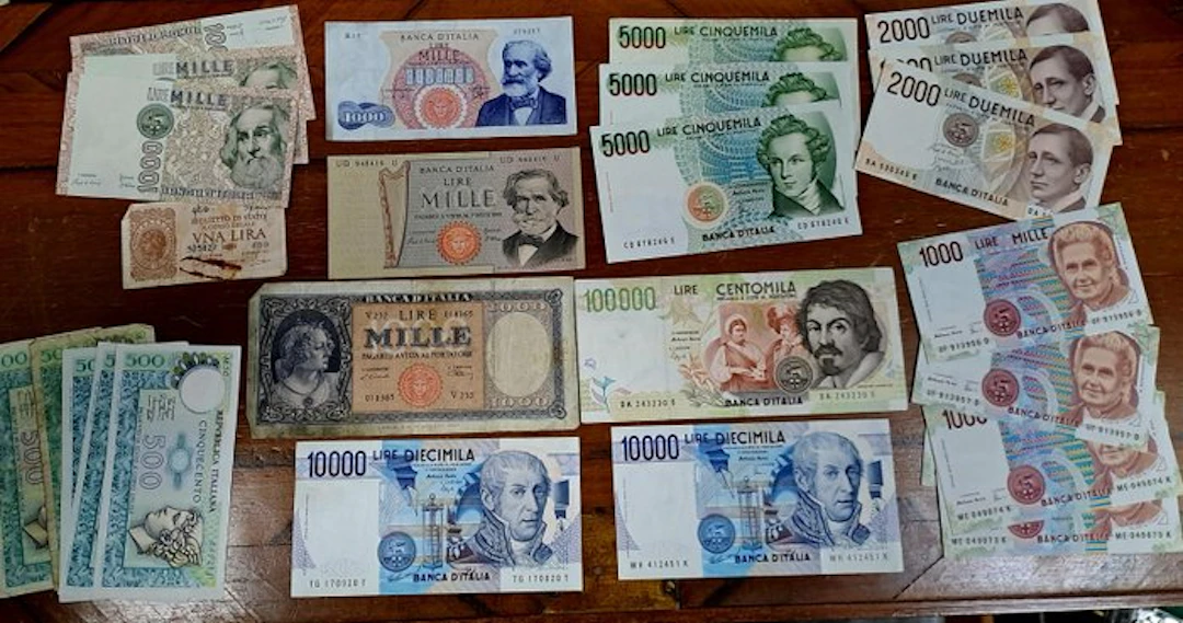 Italy. - 22 Banknotes - Various Dates (No reserve price)