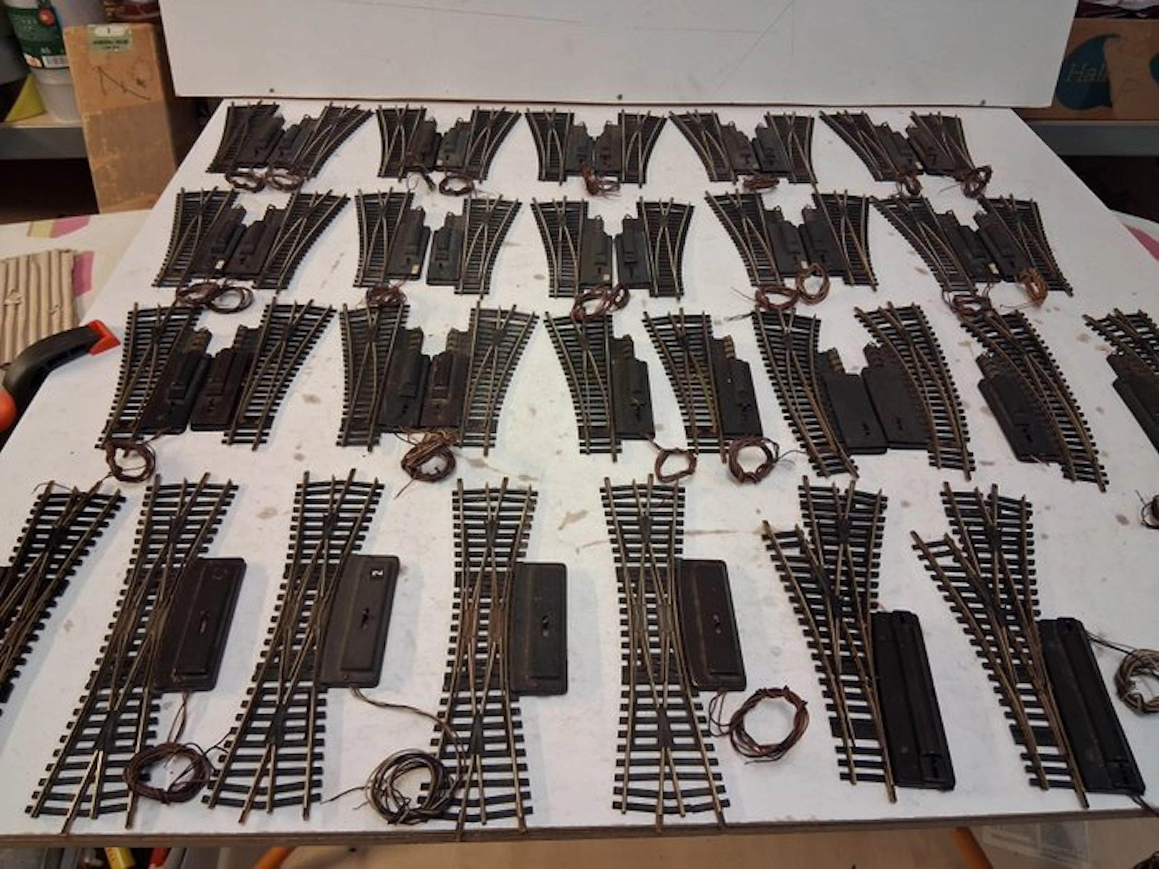 Fleischmann H0 - Model train tracks (37) - 37 Fleischmann...