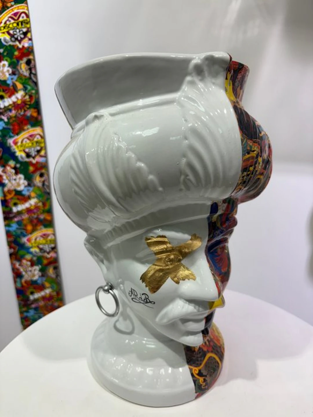 Ardor - Ardor - Vase - Biscuit porcelain - Testa di Moro Space