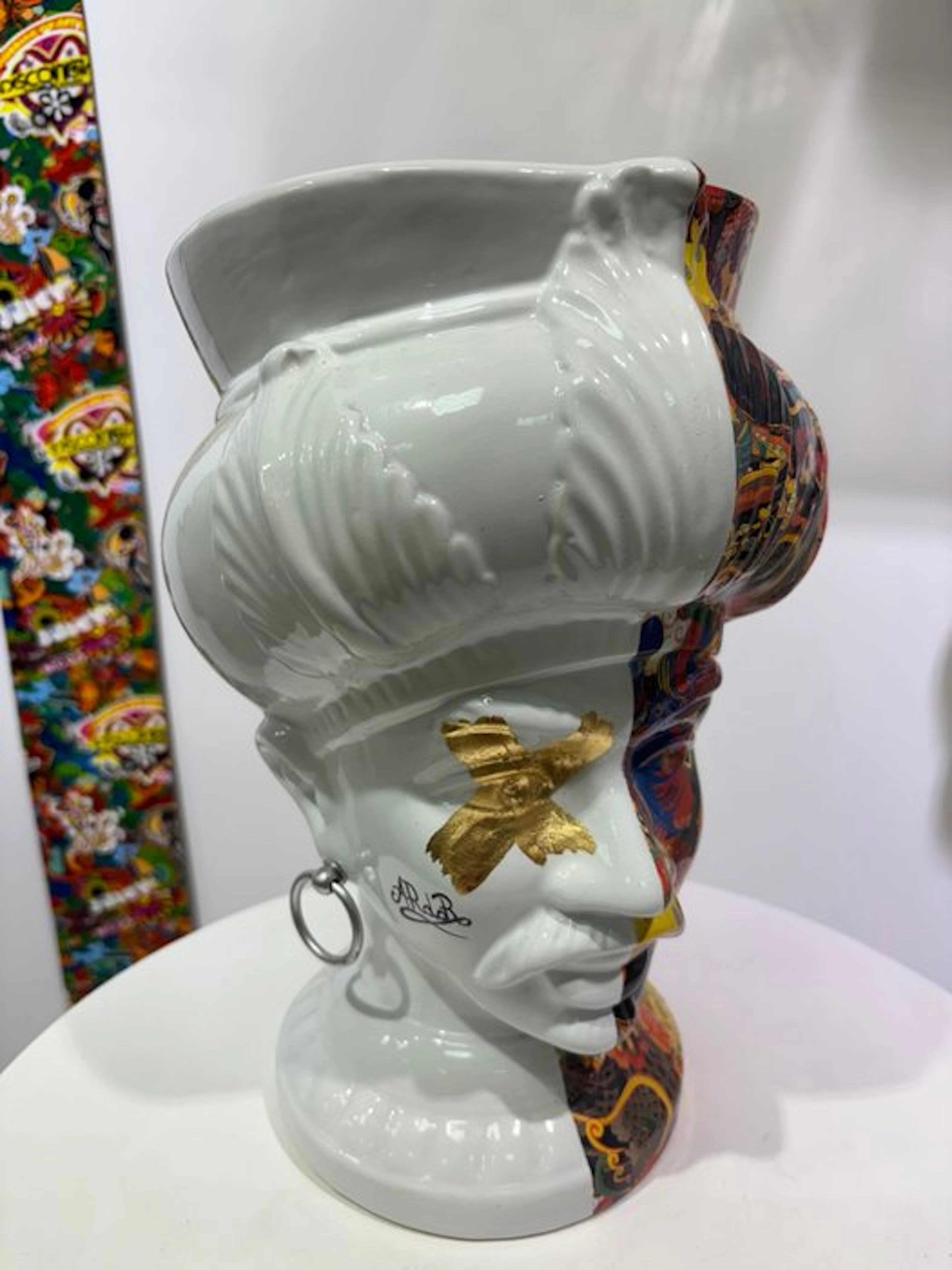 Ardor - Ardor - Vase - Biscuit porcelain - Testa di Moro Space