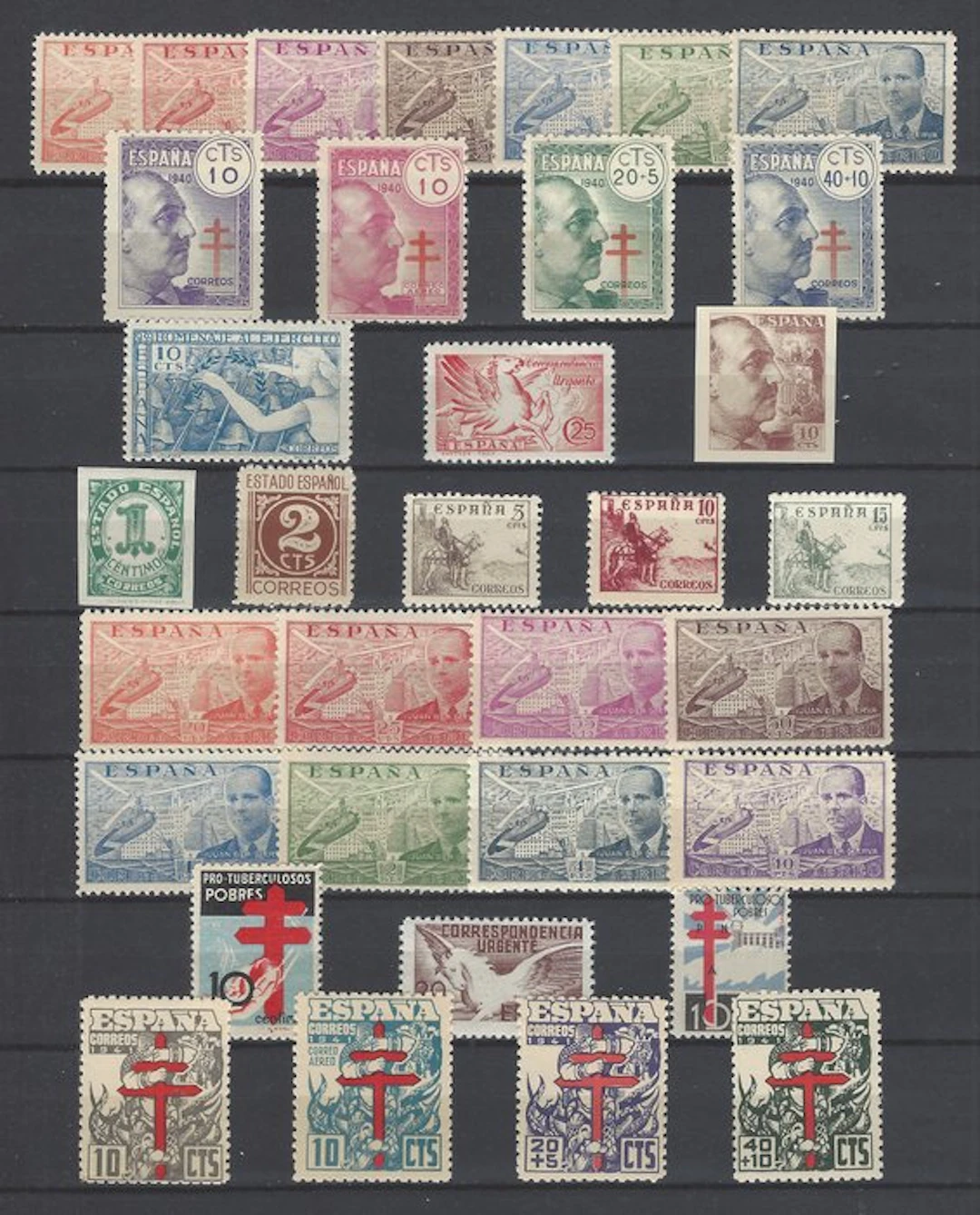 Spain 1939/1941 - Full years without 867/78-889/13 and 919/35