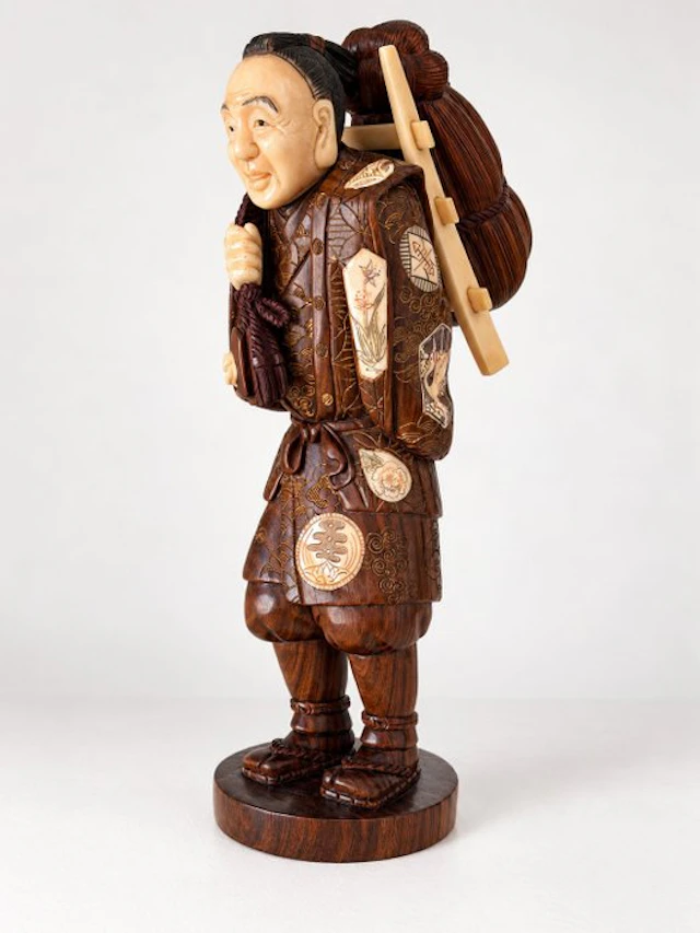 Wood, bone - Japan - Meiji period (1868-1912)