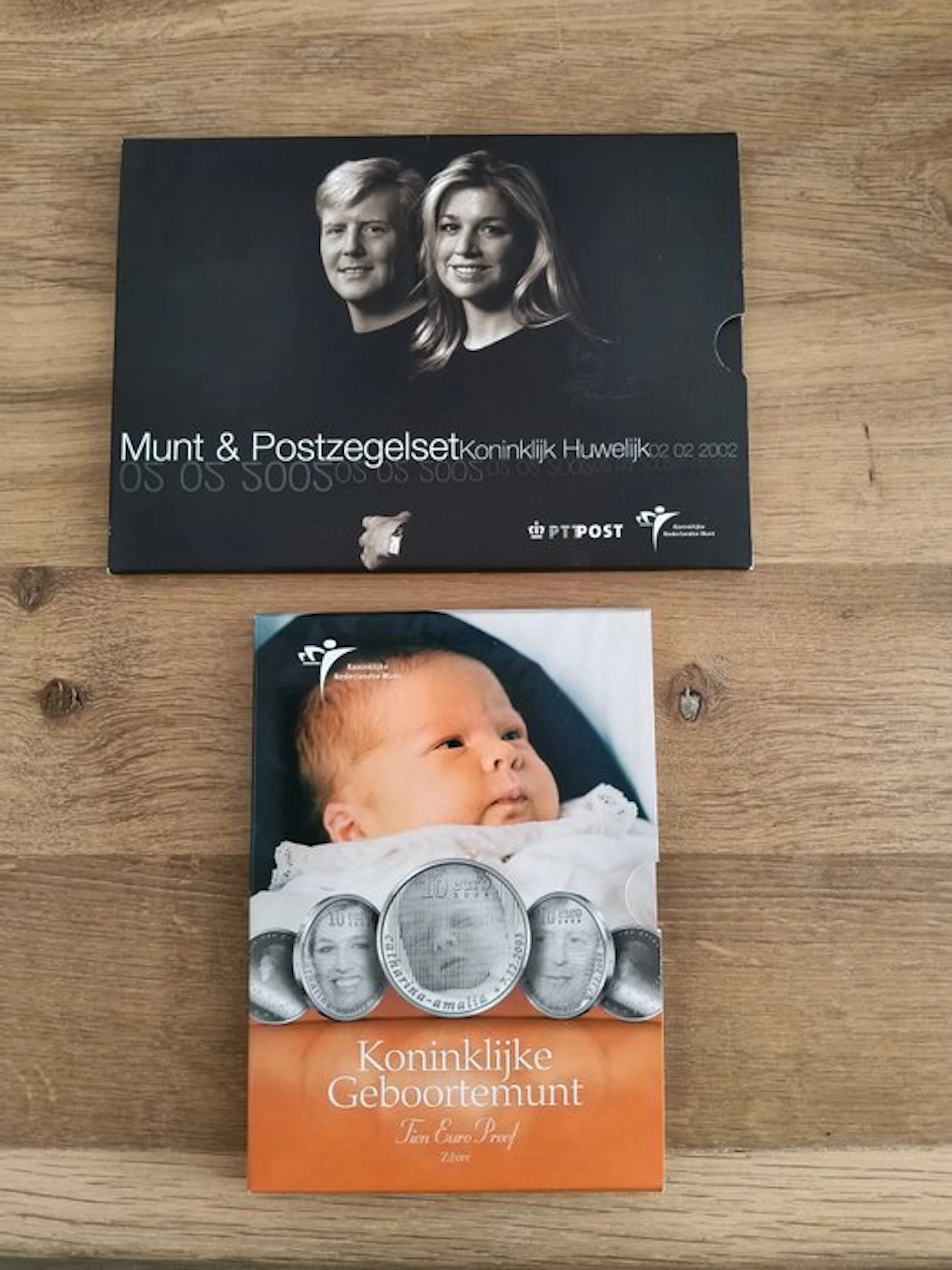 Netherlands. 10 Euro 2002/2004 (2 Items) (No reserve price)