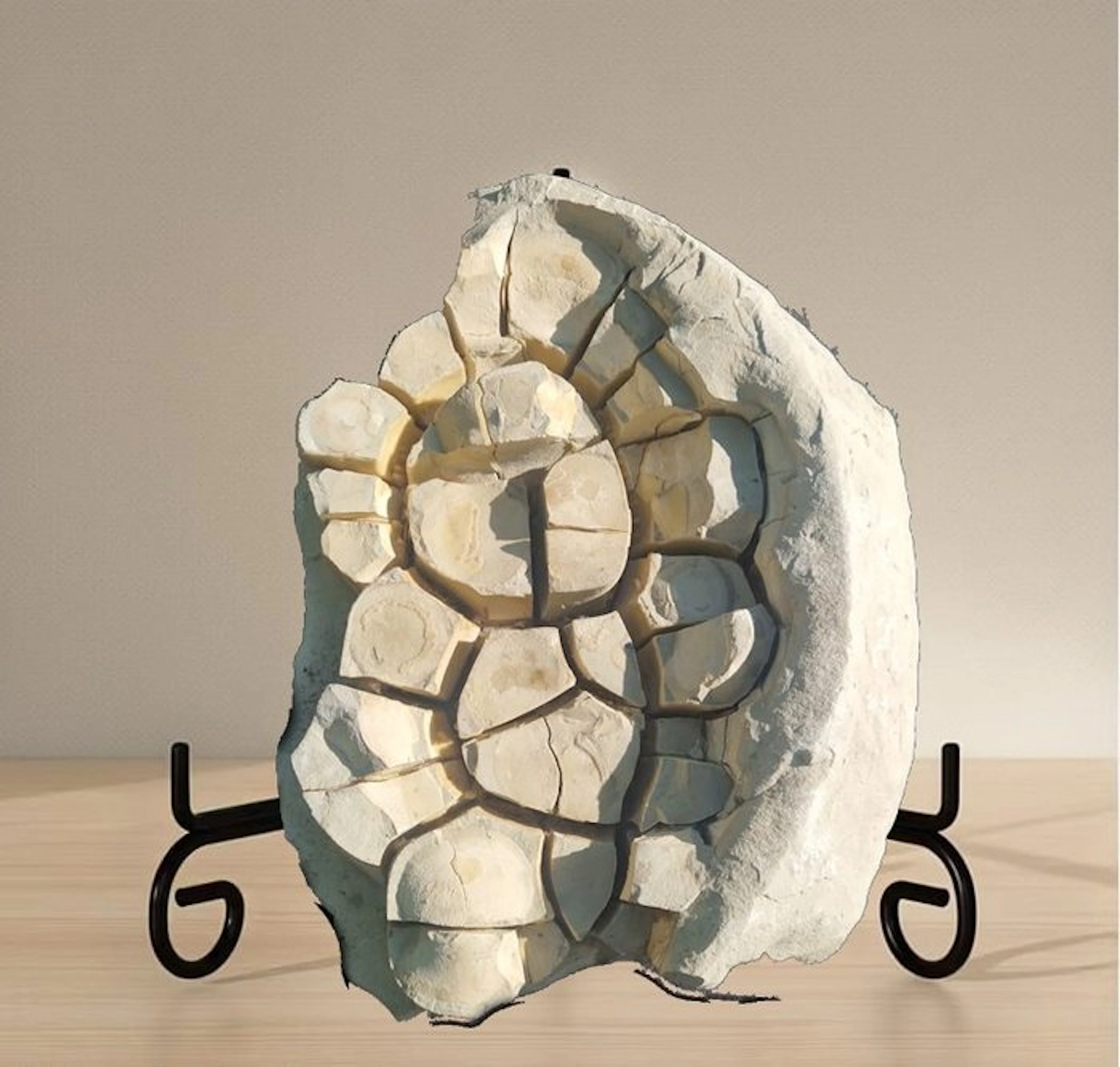 Septarian concretion - Fossil matrix - 39 cm - 32 cm