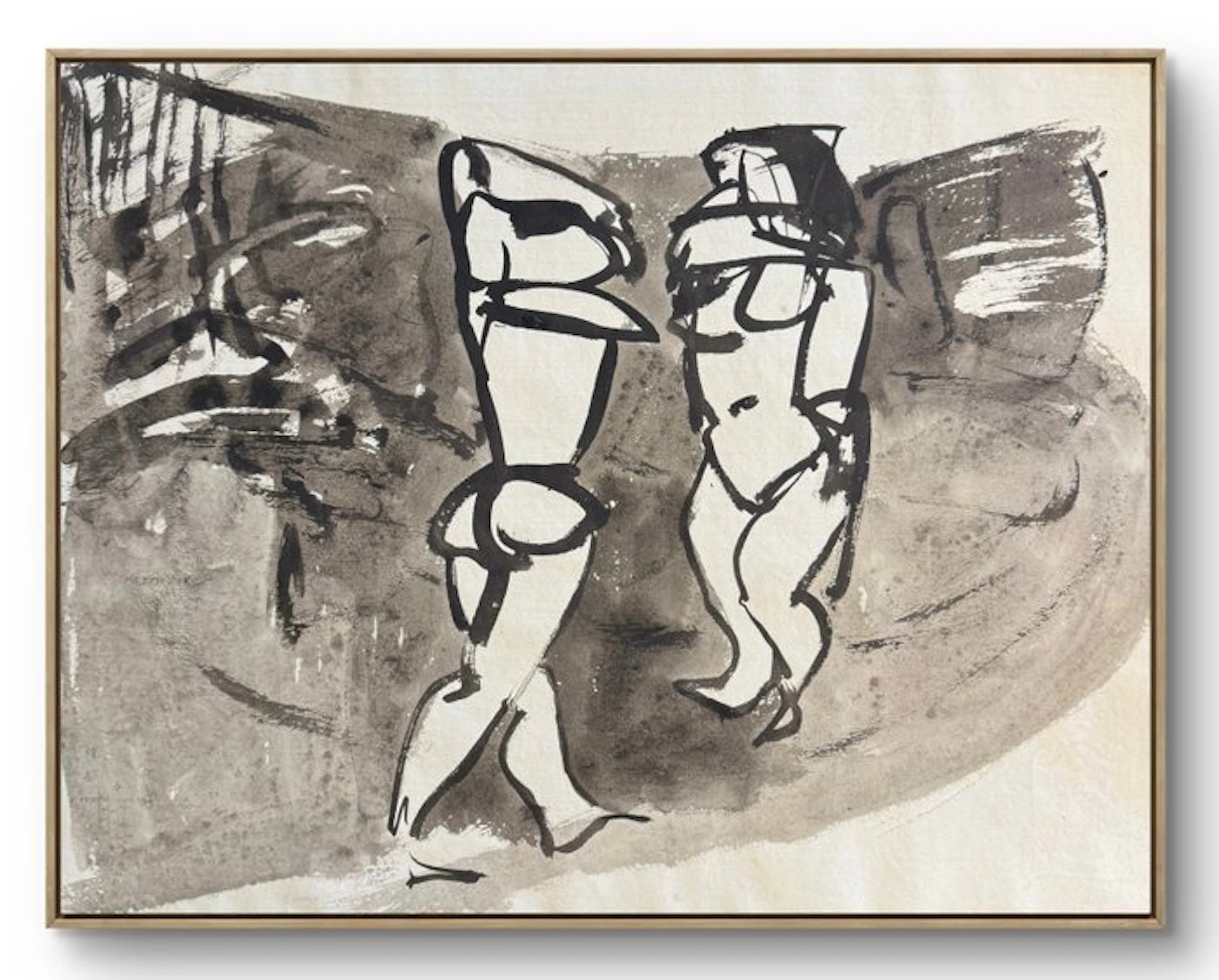 Marcus de Vestele (1941-2024) - Composition Cobra « Les...