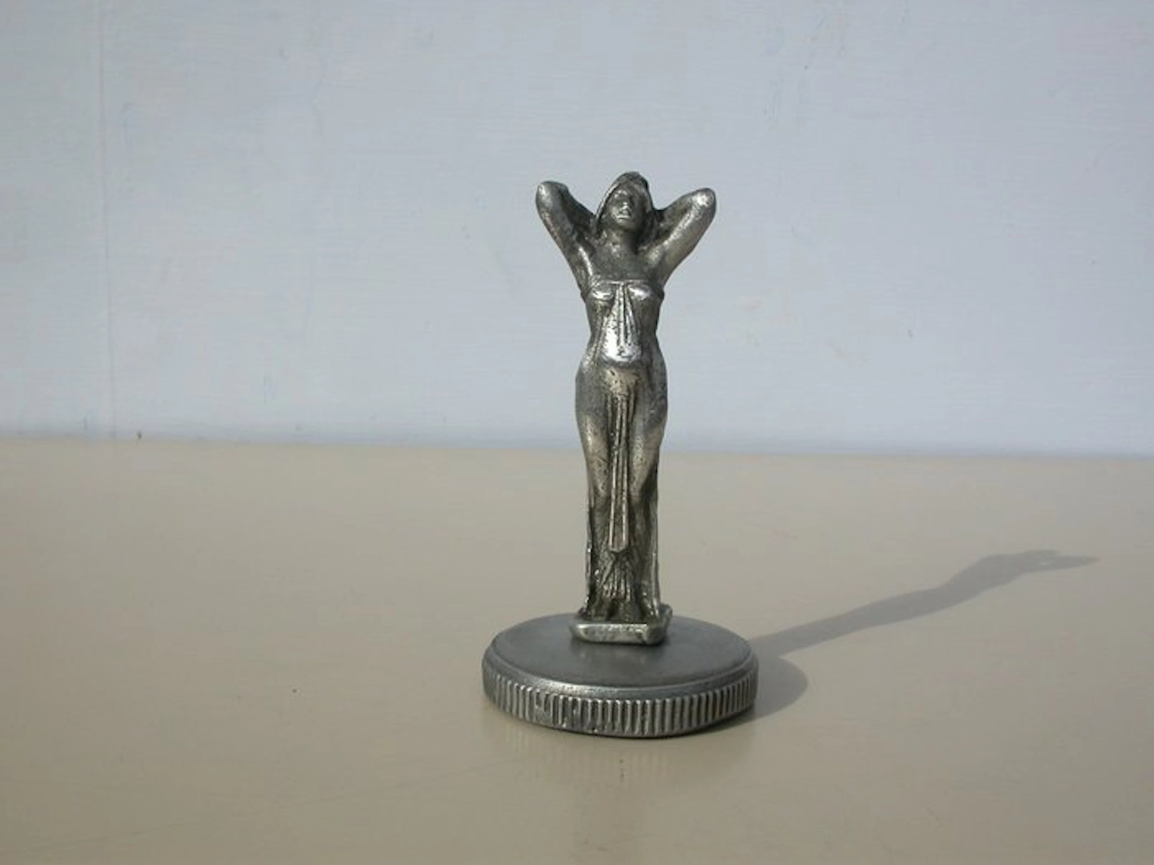 Lady - Mascot - woman - Metal
