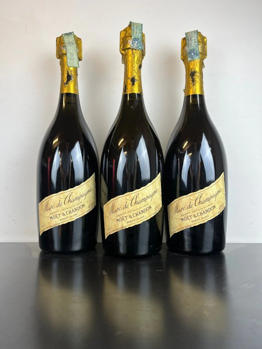 Moët & Chandon - magnum Marc de Champagne - b. 1990s - 1.5 Litres - 3 bottles