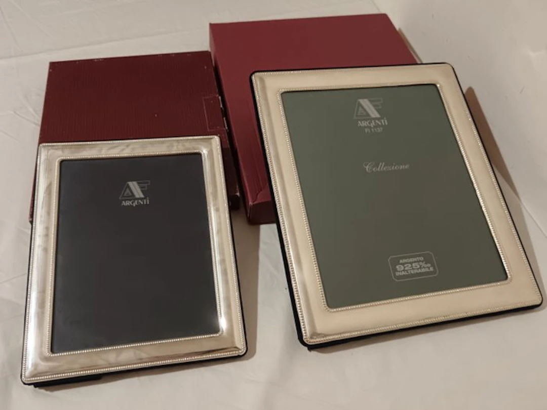 Argenti Firenze - Picture frame (2) - 925 sterling silver laminate
