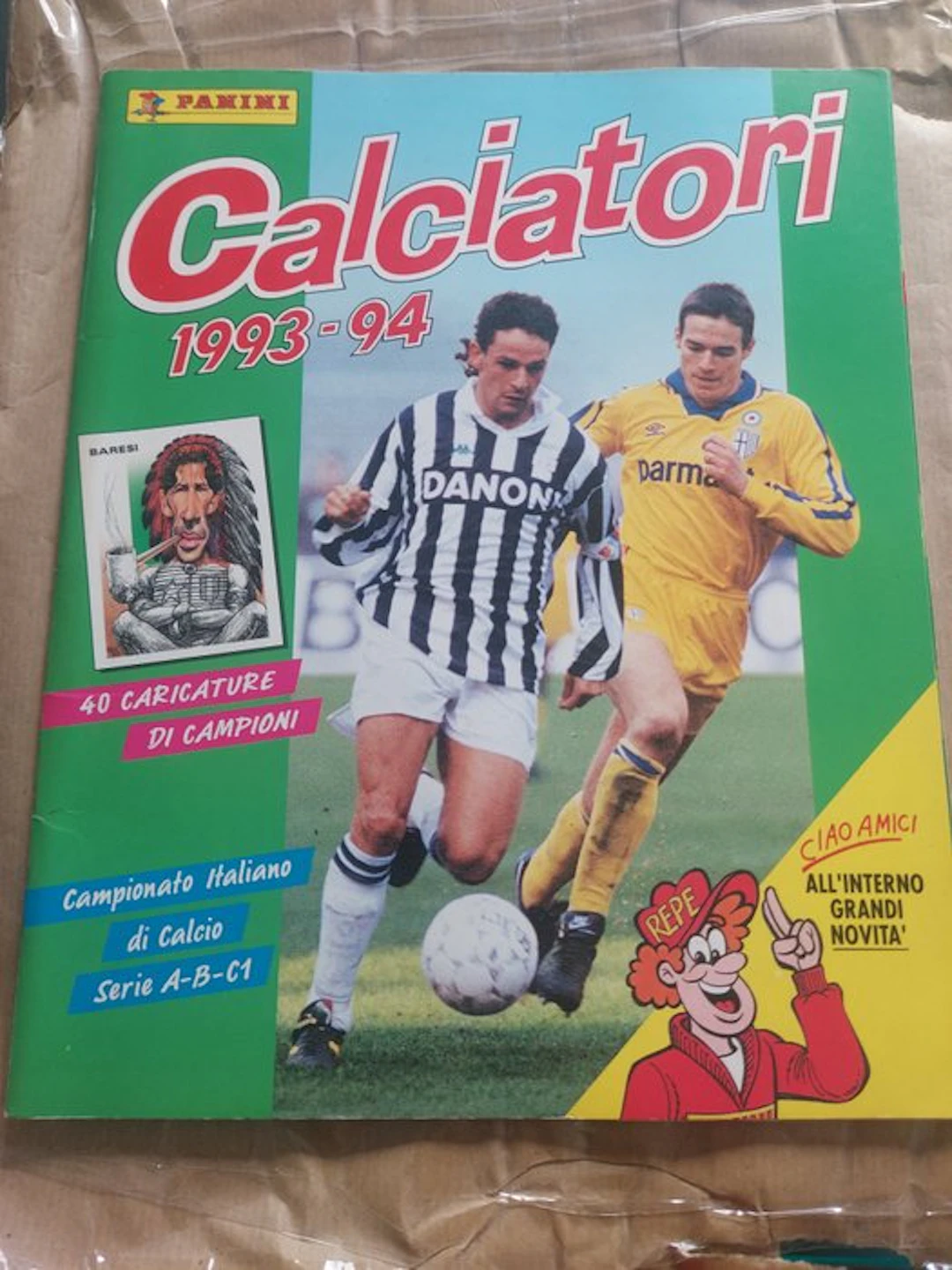 1993/94 Panini Calciatori 1993/94 - 1 Empty Album - Excellent (EX)