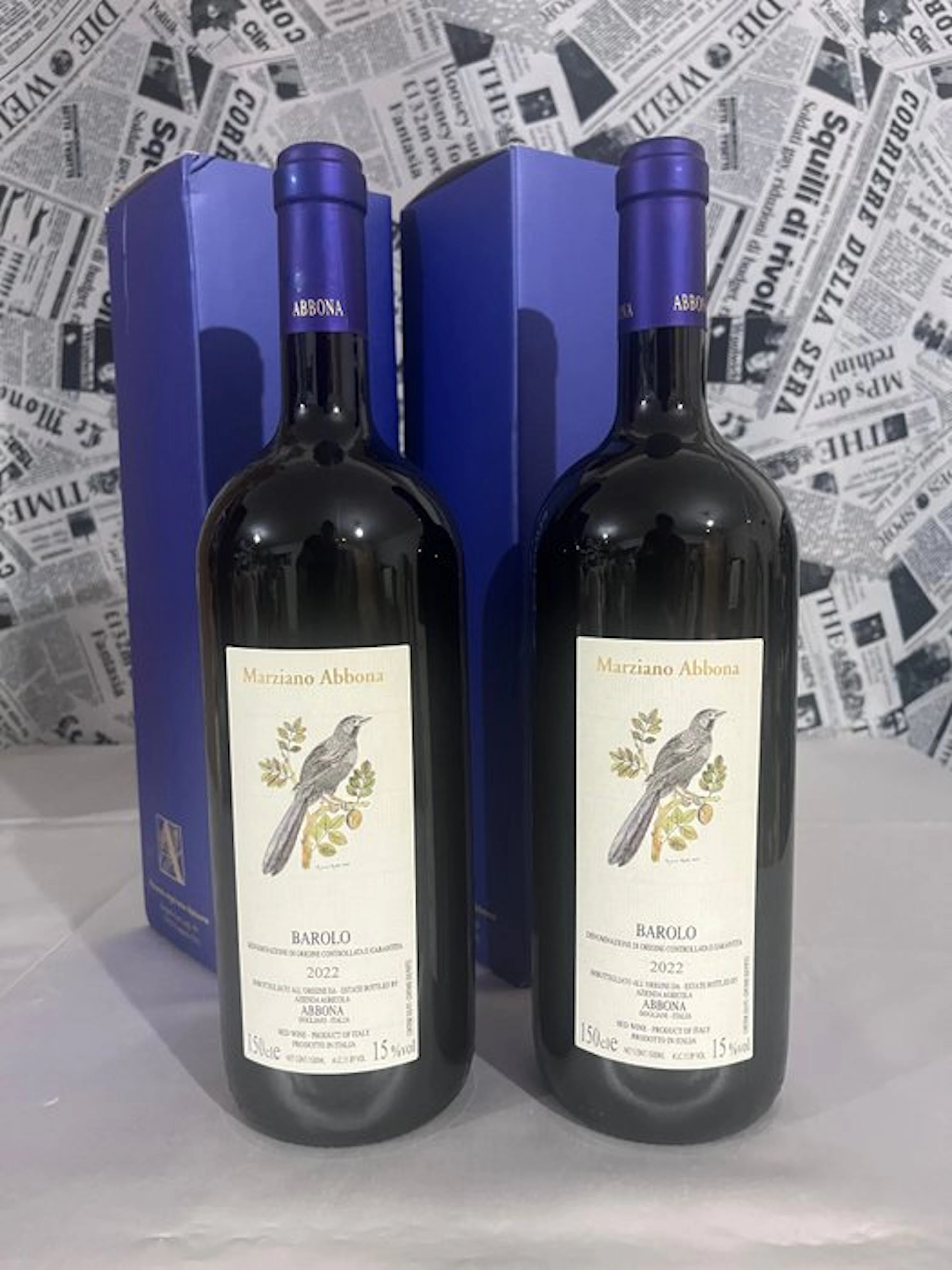 2022 Marziano Abbona “Barolo” - Barolo DOCG - 2 Magnums (1.5L)