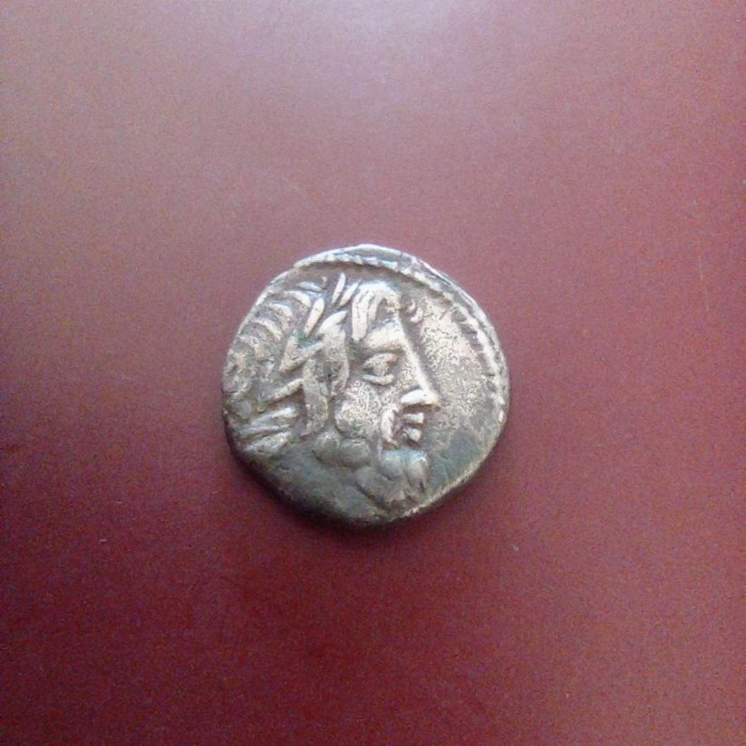 Roman Republic. L. Rubrius Dossenus, 87 BC. Denarius (No reserve price)