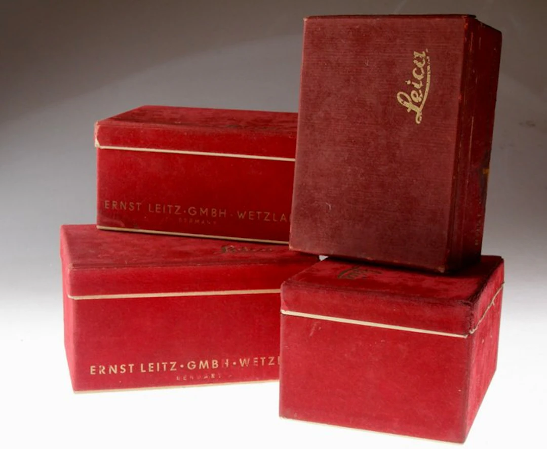 Leica Empty Box M3 + IIIg + IIf + If Camera accessories