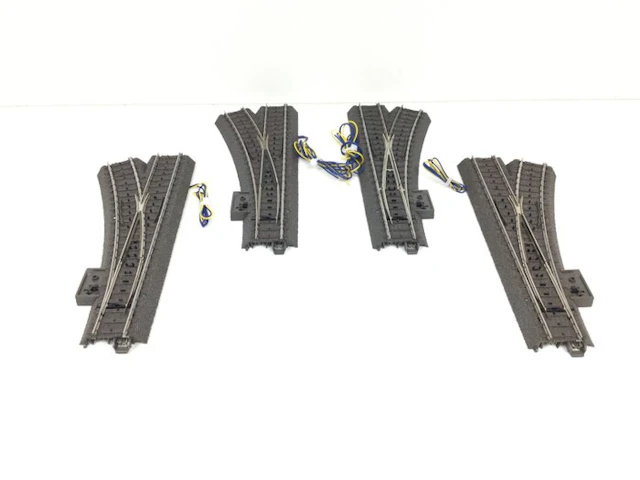 Märklin H0 - 24611/24612/74491 - Model train tracks (8)...