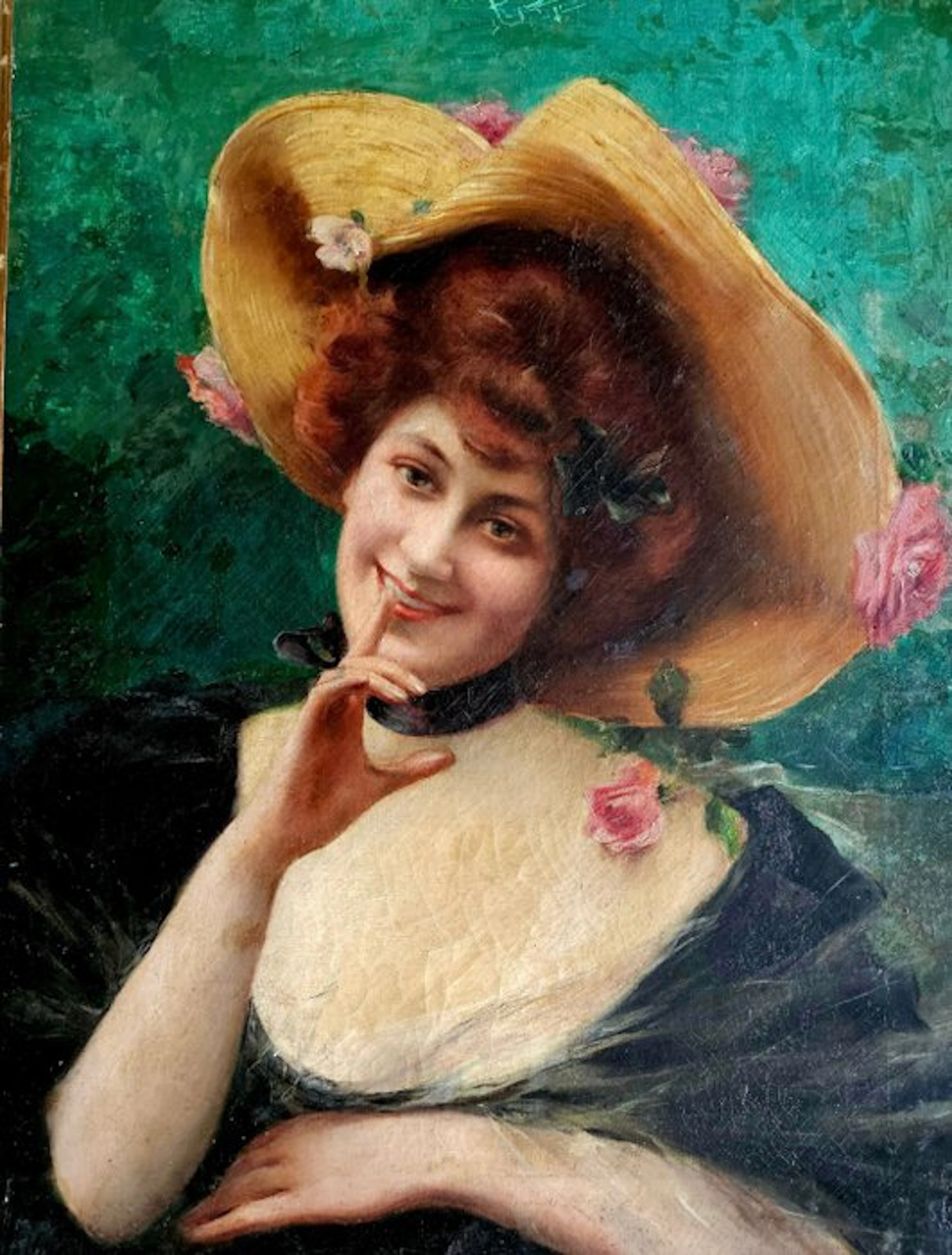 Emile Vernon (1872-1920), Attribuito a - Ritratto