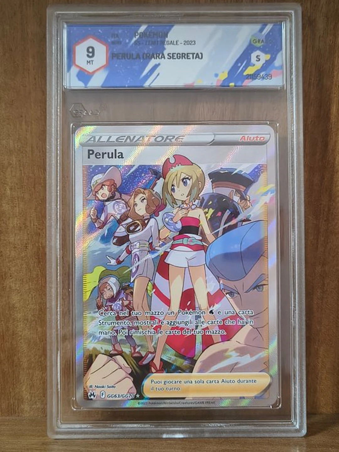 Pokémon - 1 Graded card GG63/GG70 Secret rare