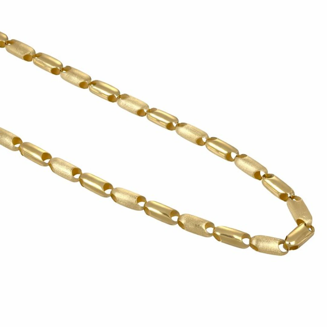 Necklace - 18 kt. Yellow gold - Made in Italy - Handmade
