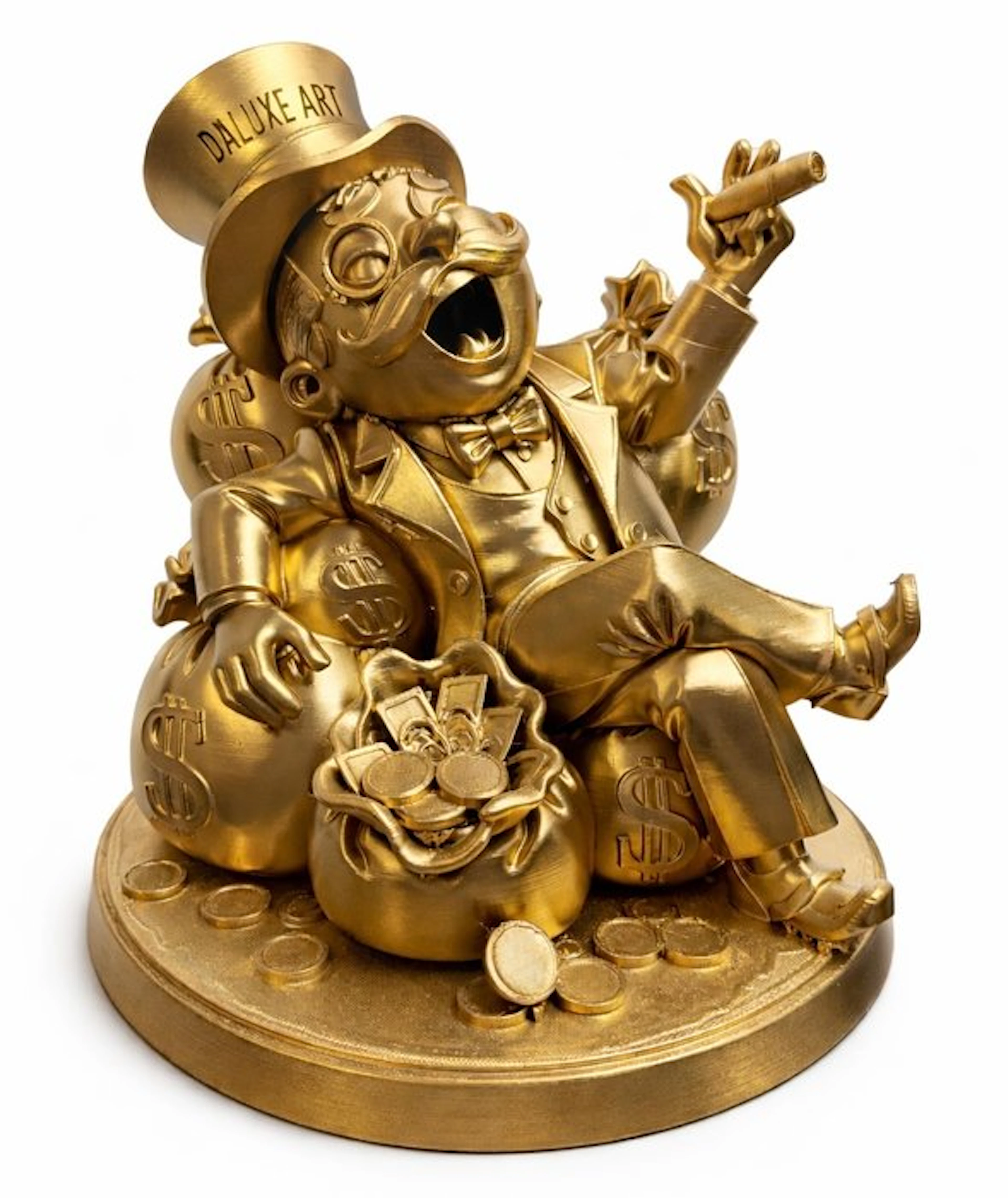 Daluxe Art - 1999 • Golden Monopoly Icon