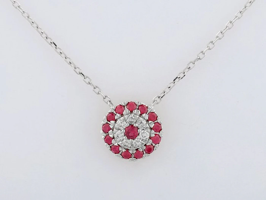 No reserve price - Necklace with pendant - 14 kt