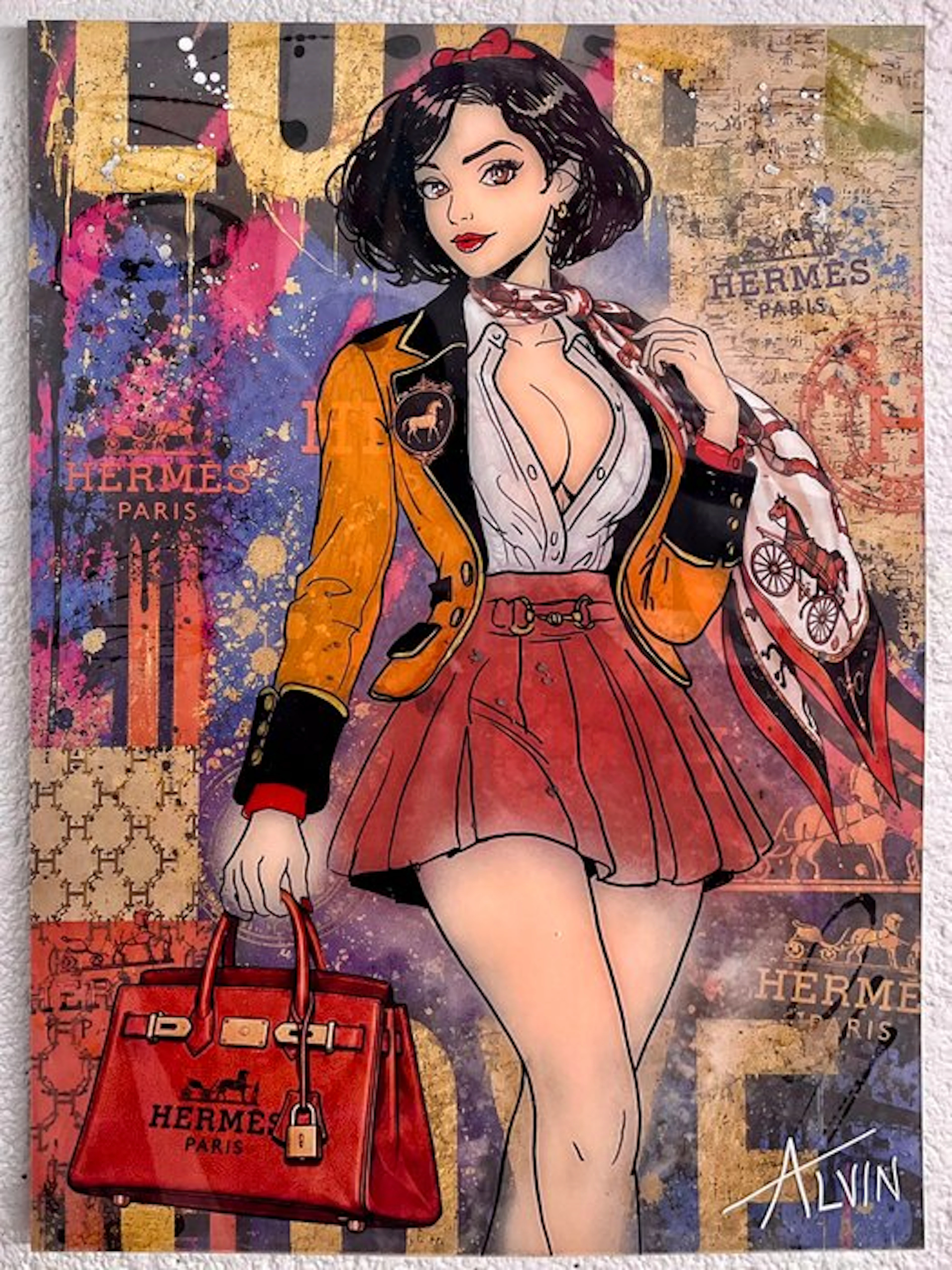 Alvin Silvrants - Glamour girl inspired by Tinkerbell...