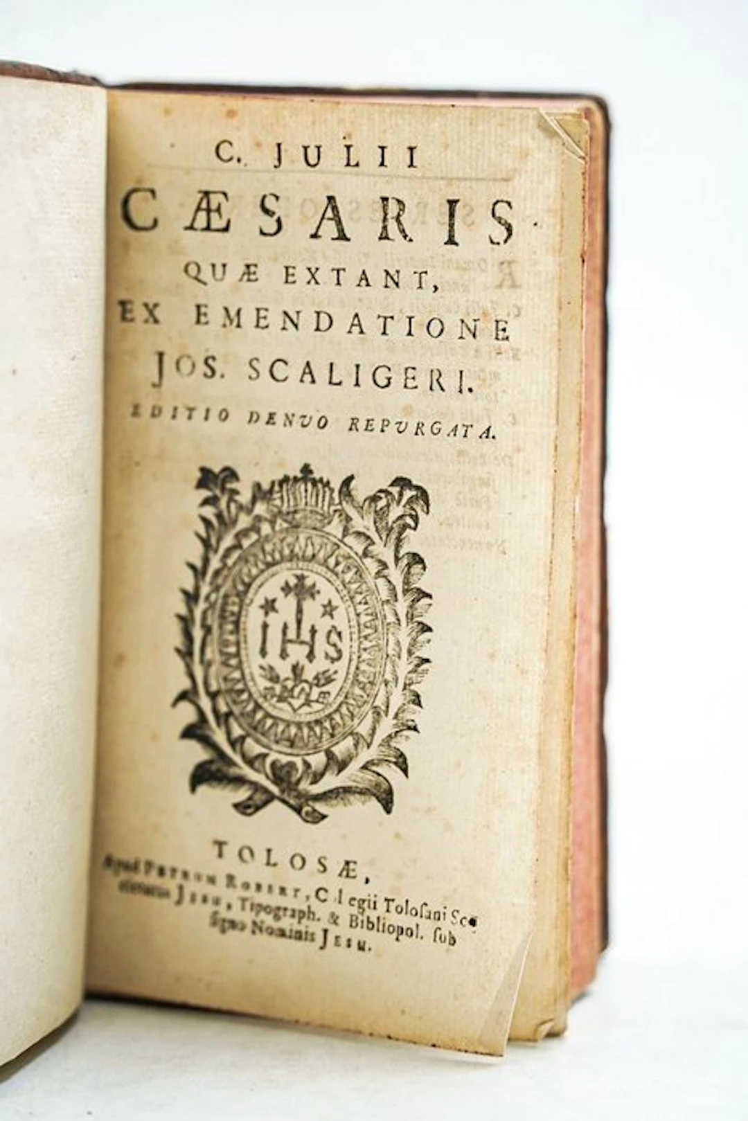 Jules César & Joseph Scaliger - C. Julii Cæsaris quae extant - 1710
