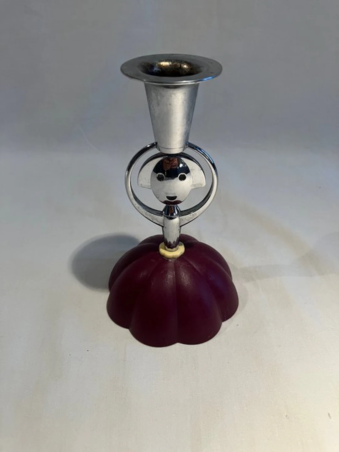 Alessi - Alessandro Mendini - Candelabrum Anna Candle - Metal, Plastic