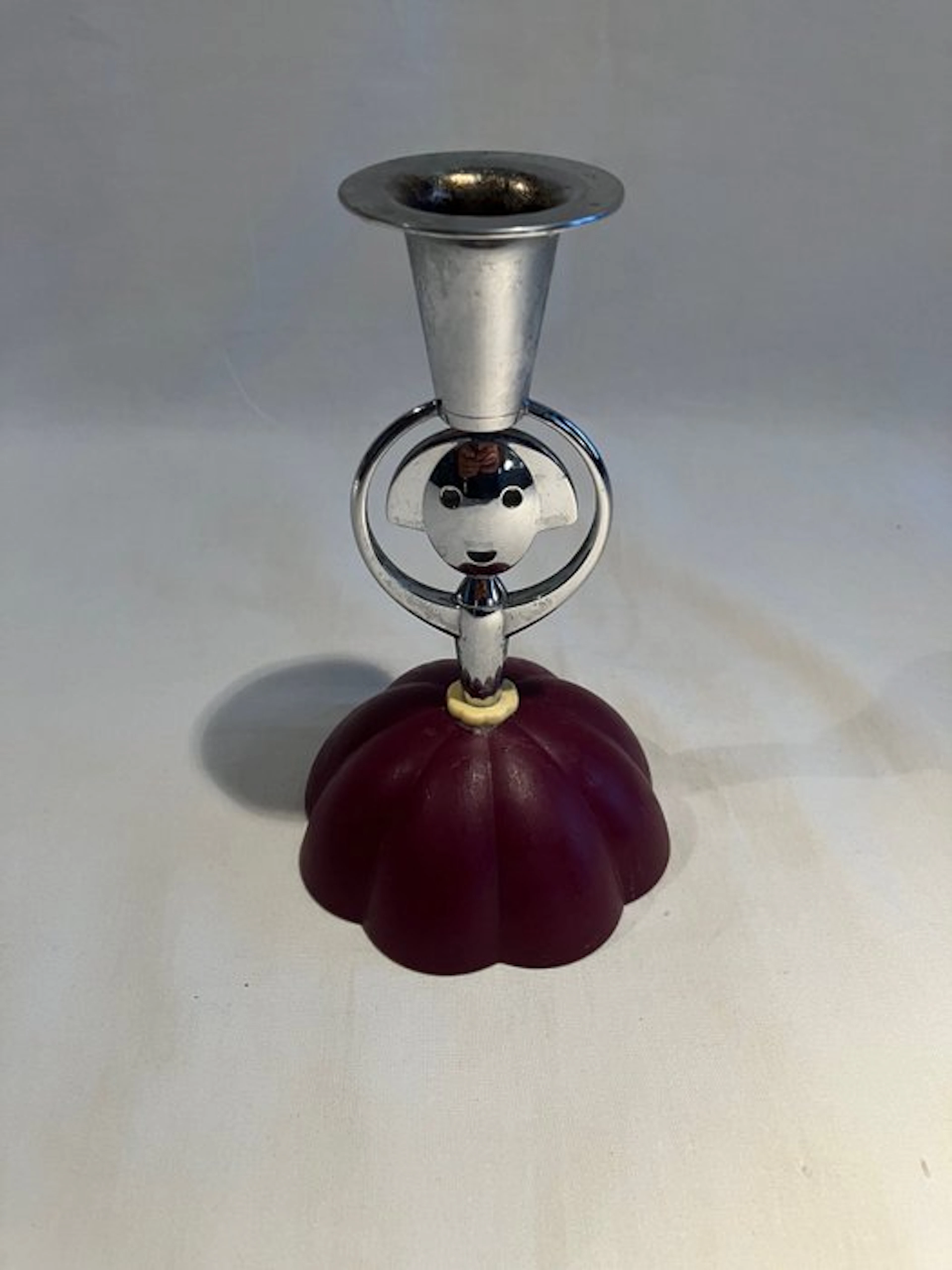 Alessi - Alessandro Mendini - Candelabrum Anna Candle - Metal, Plastic