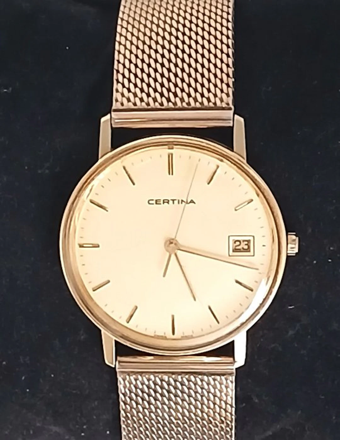 Certina 14 karaat geelgoud polshorloge. - Unknown - Men - 1994