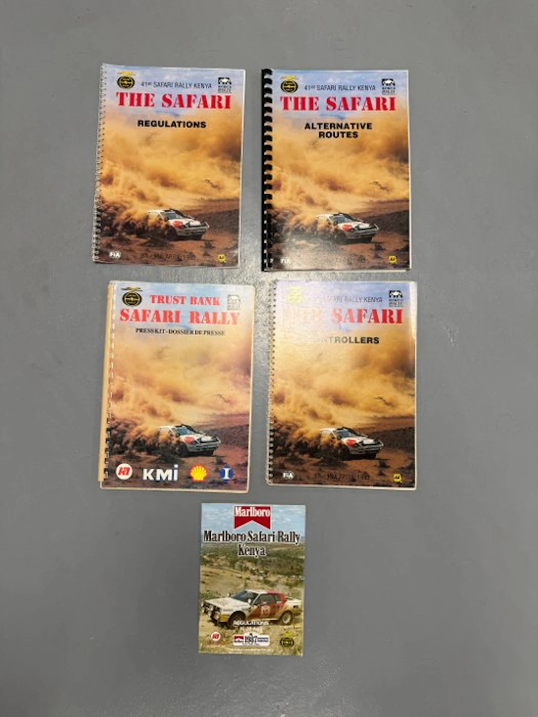 documents - Rally Safari Kenia