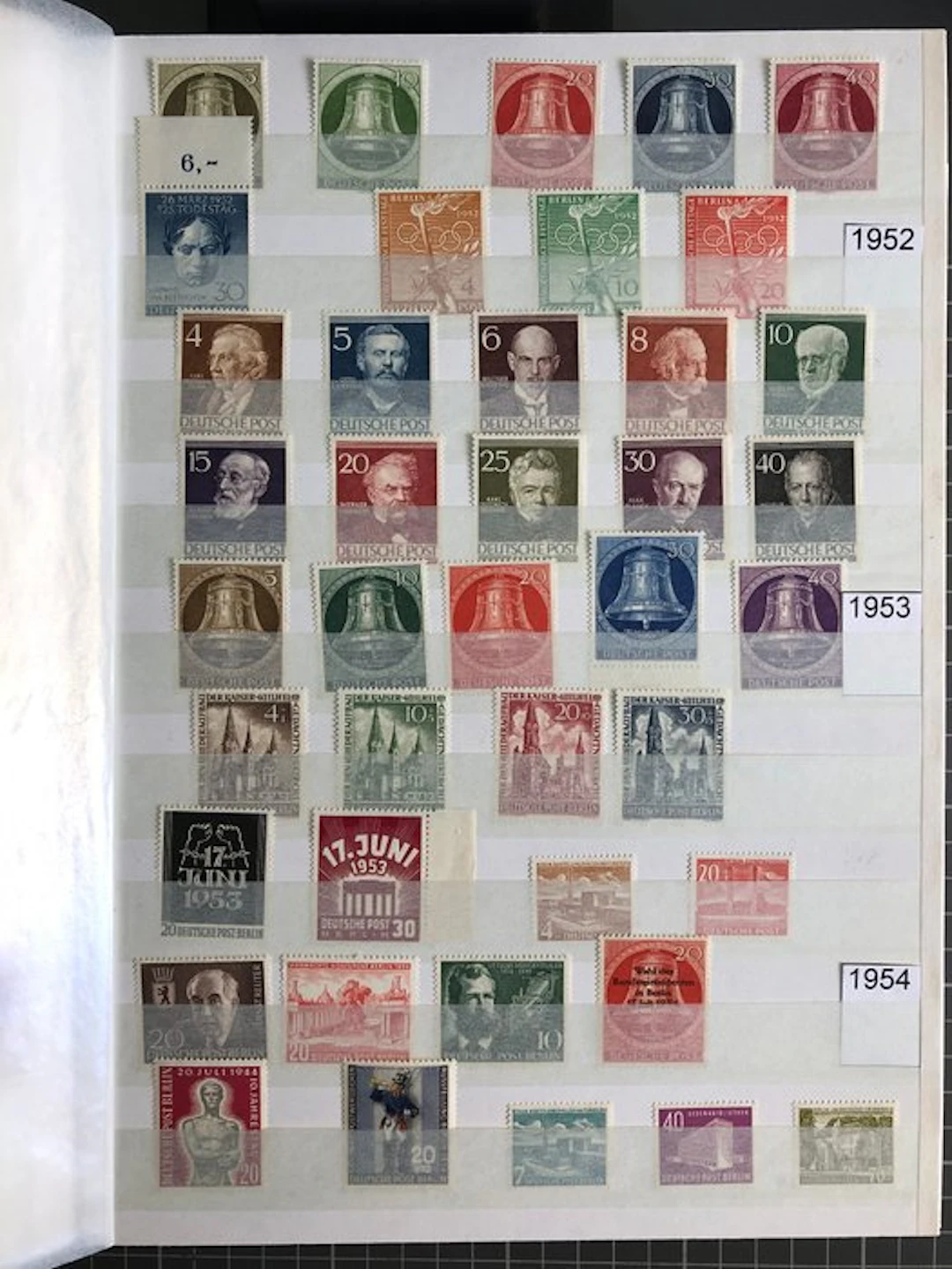 Berlin 1950/1990 - Quality mint collection