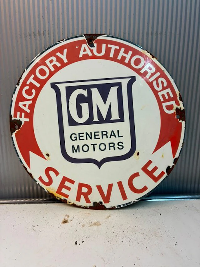 General Motors GM ‘Factory Authorised Service’ – rond...