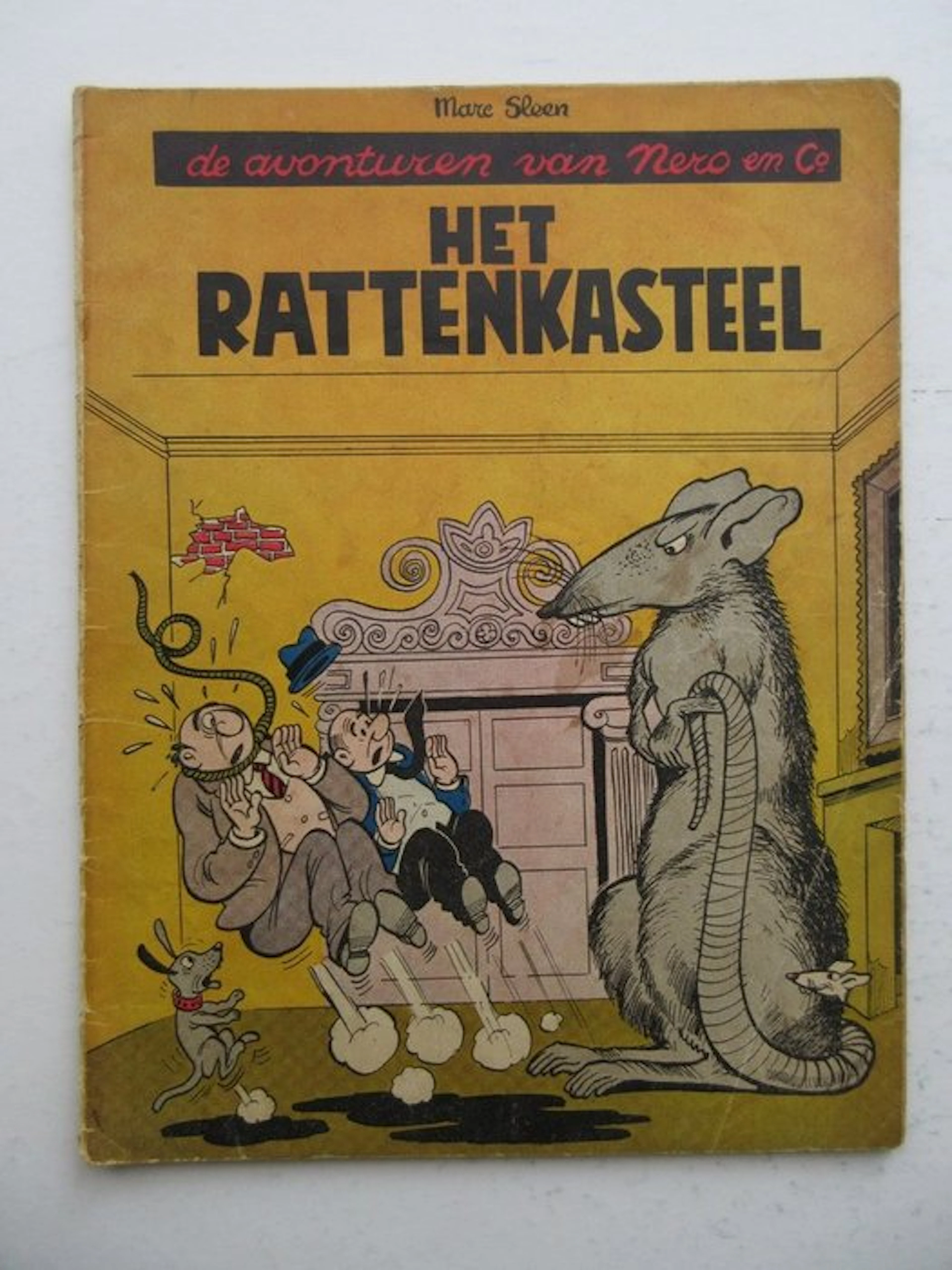 Nero 4 - Het Rattenkasteel - 1 Album - First edition - 1953