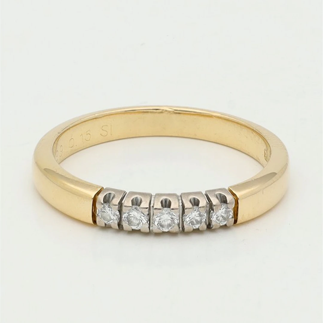 Ring - 18 kt. Yellow gold