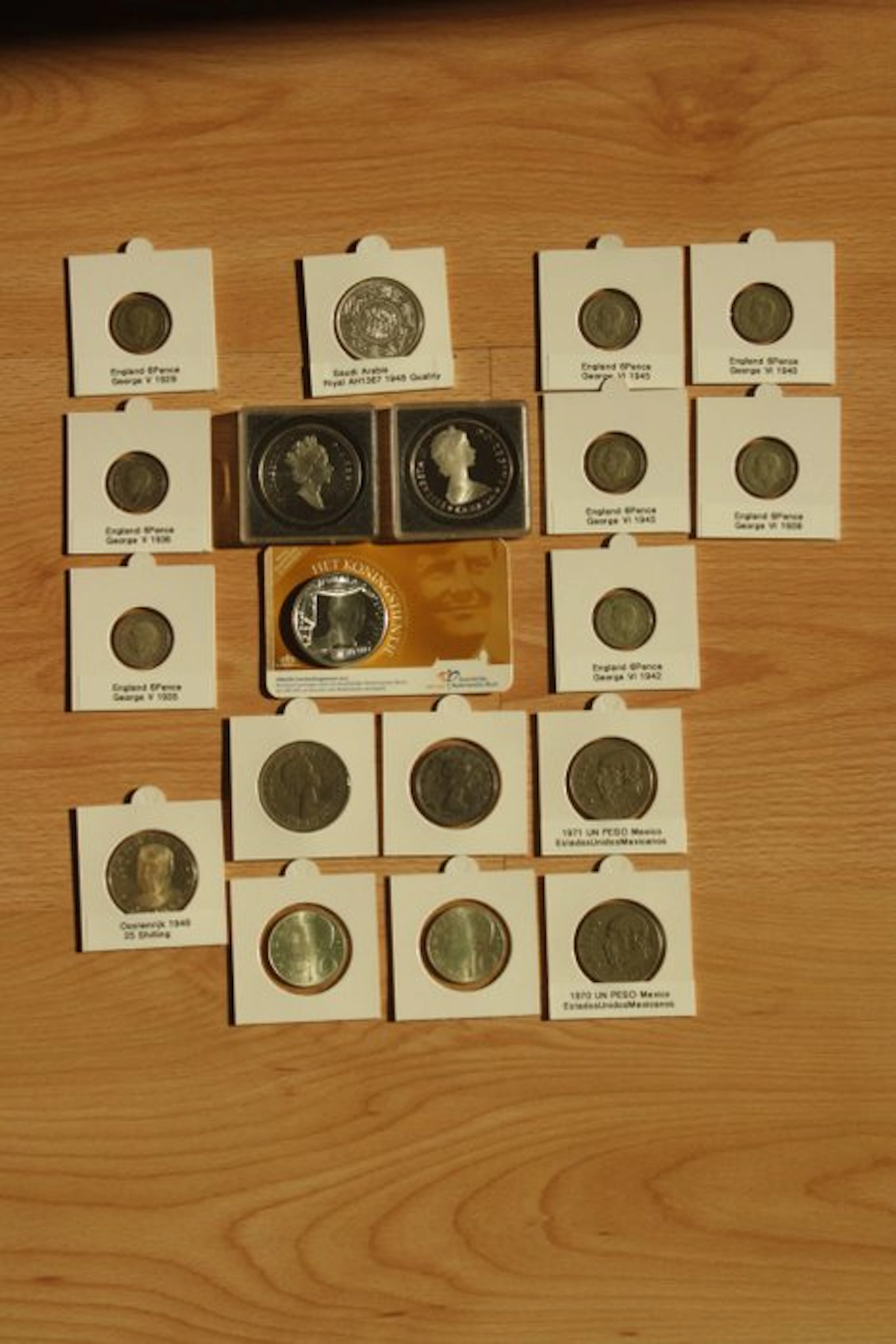 World. Collection of coins incl. silver (No reserve price)