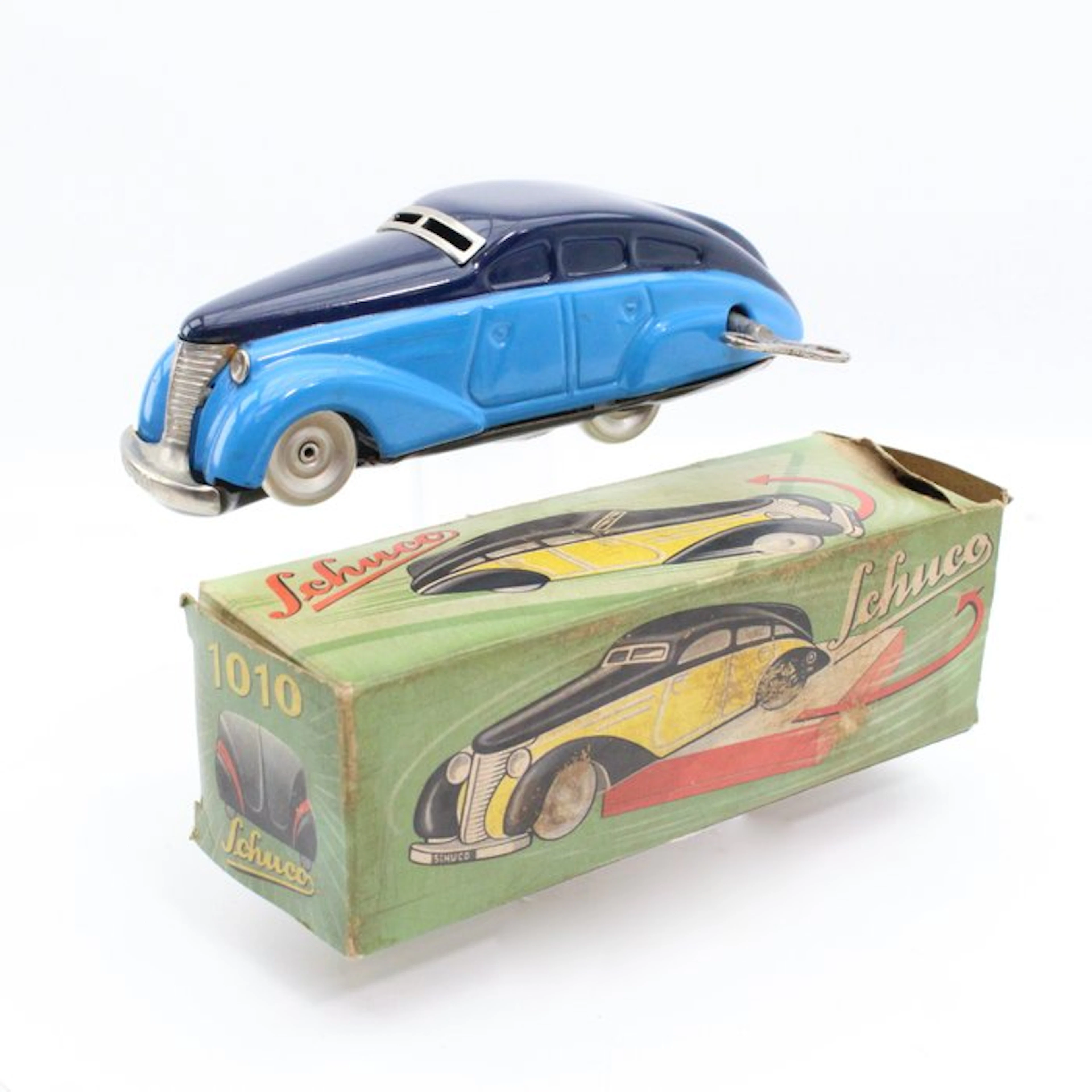 Schuco - Tin toy - 1010 windup Car - 1950-1960 - Germany