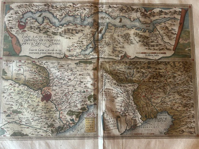 Italy - Lake Como,// territories around Rome and Friuli....