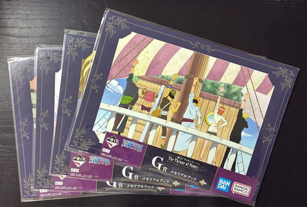 Toei Animation - 4 Stampa artistica su cartoncino...