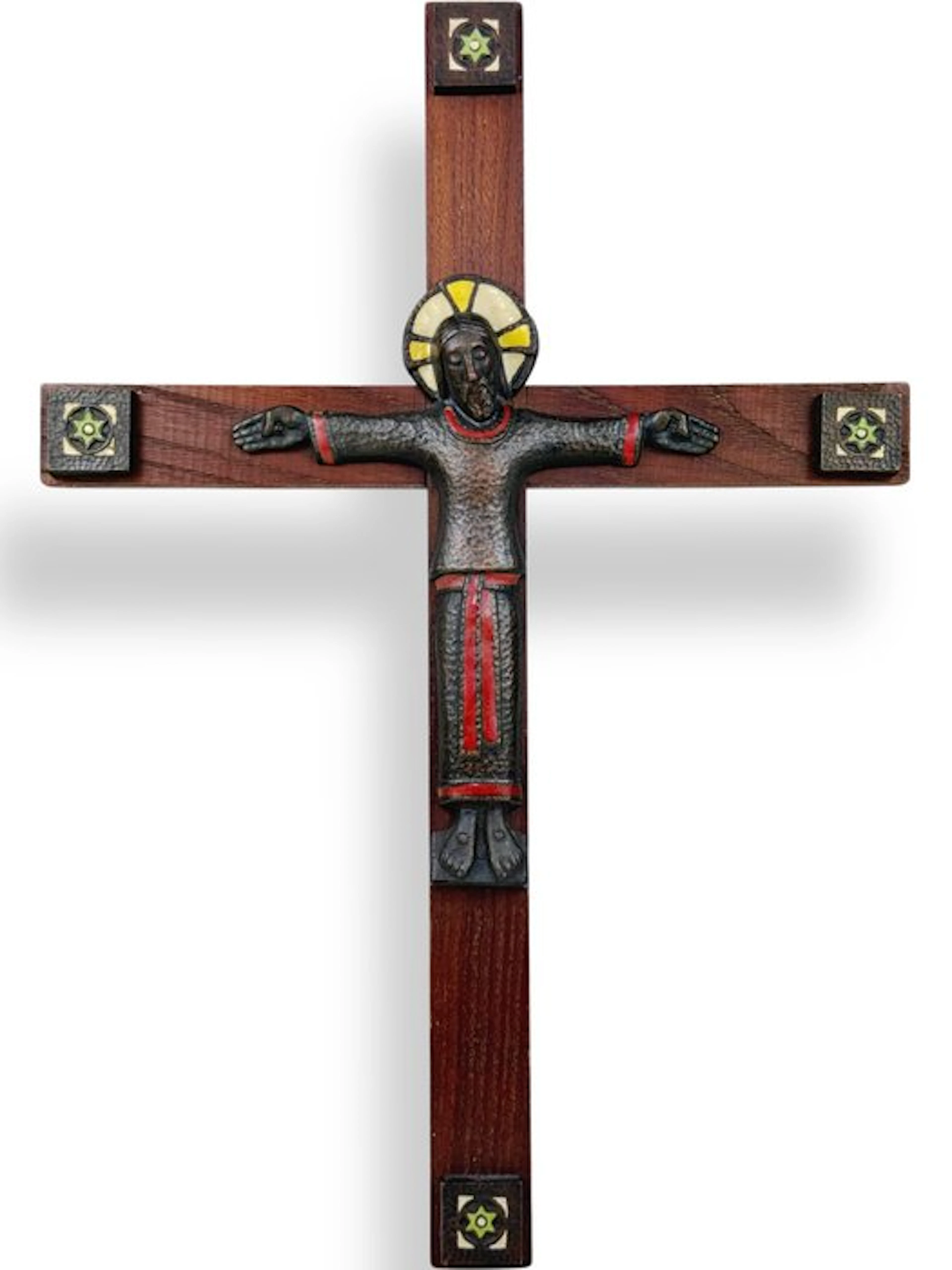 Crucifix - Patinated bronze