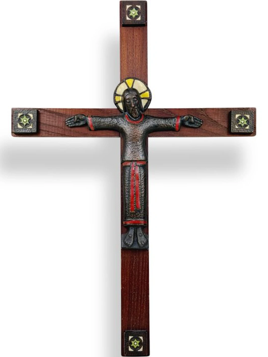 Crucifix - Patinated bronze