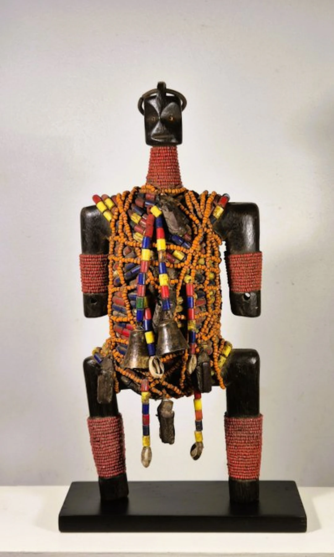 Fetish figure - Bamileke - Cameroon - Large Namji doll, 41 cm (No