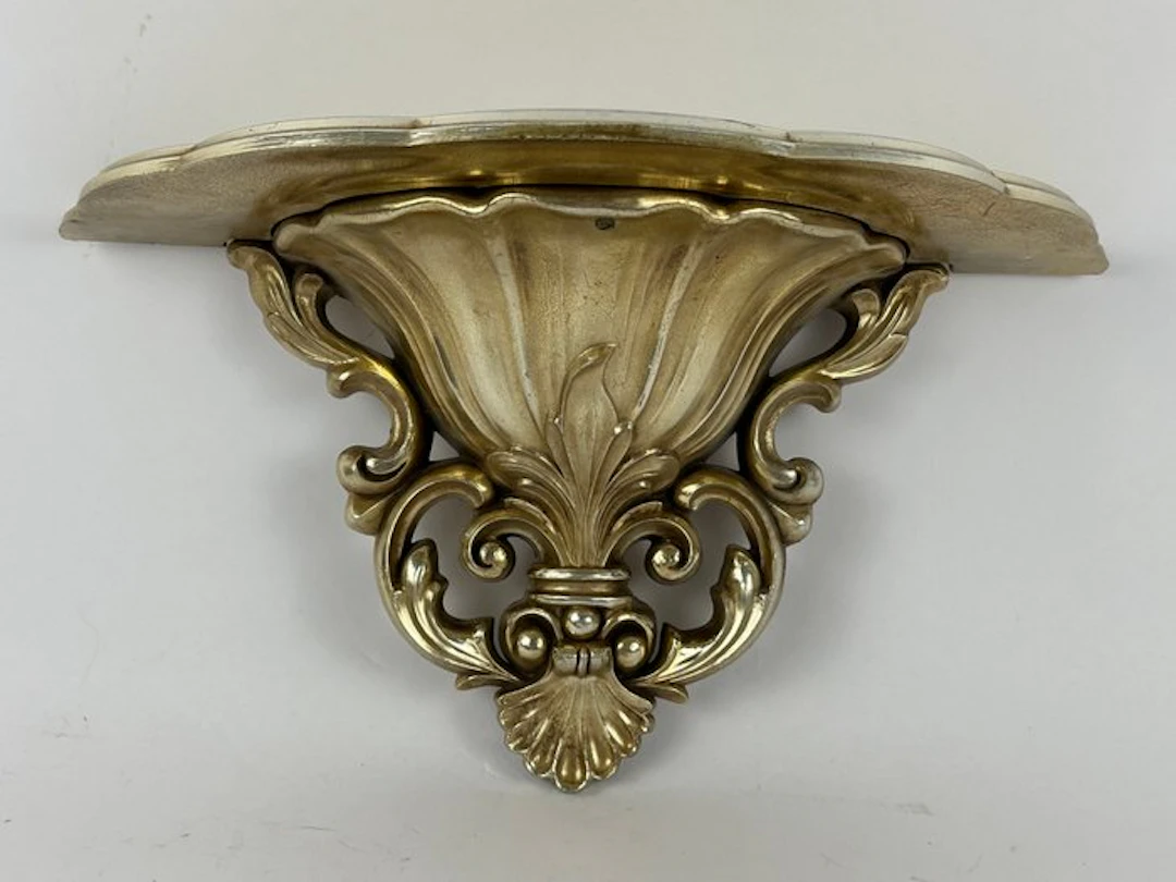Wall decoration - France - A gilded wall console