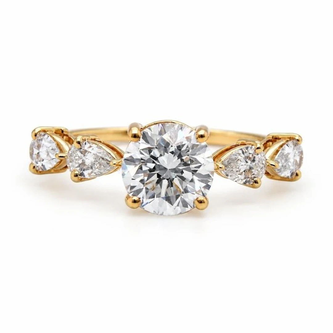 No reserve price - Ring - 14 kt