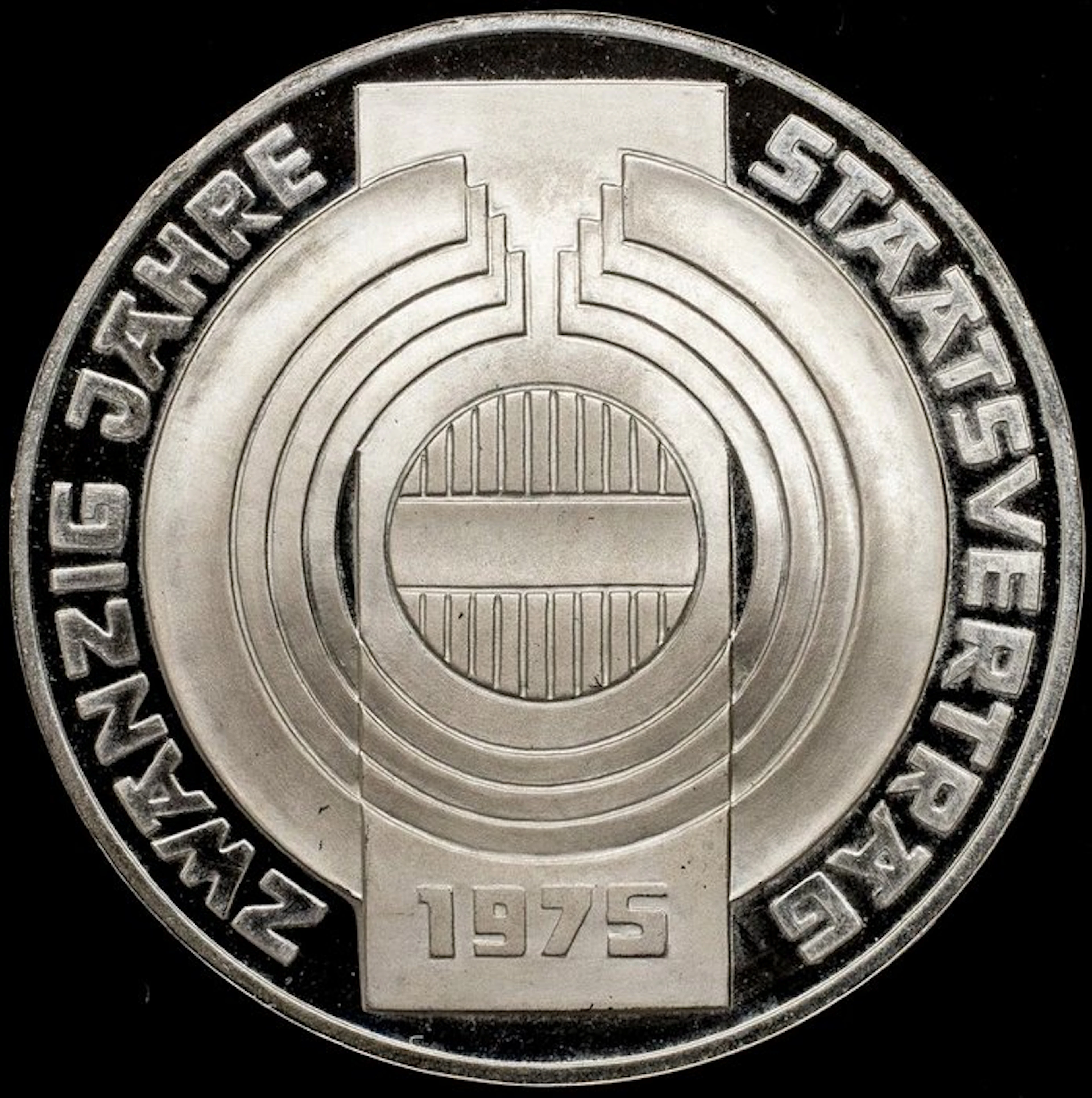 Austria. 100 Schilling 1975 - Proof (Staatsvertrag) (No reserve price)