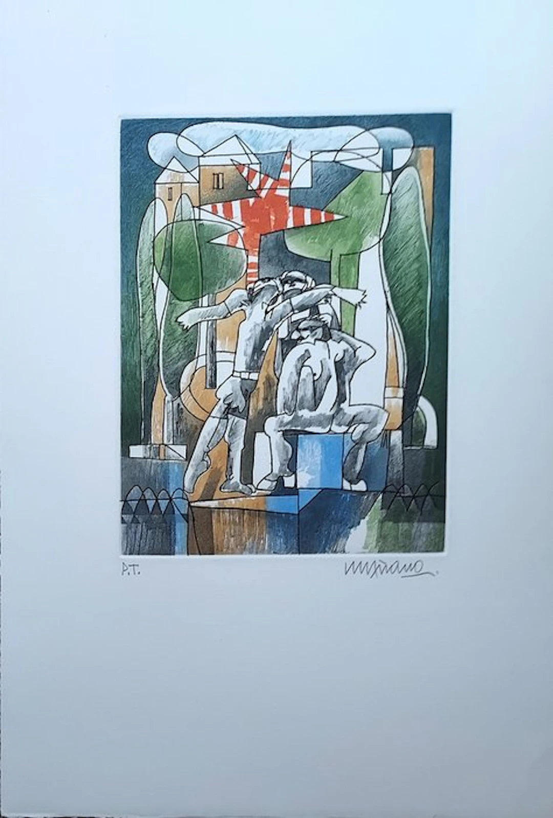 Eugenio Chicano (1935-2019) - Composition